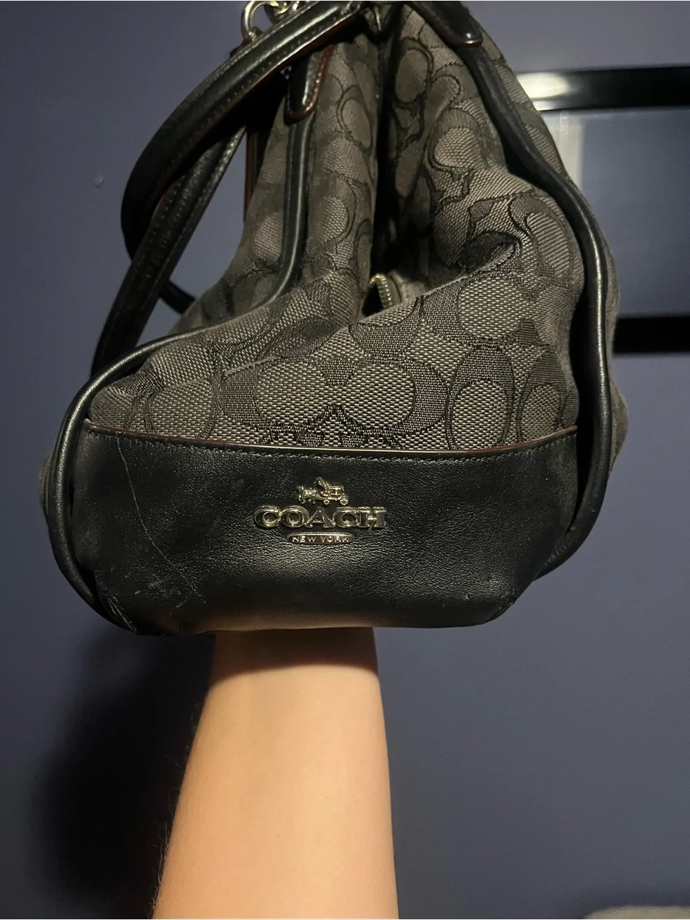 Coach Phoebe Signature Jacquard Shoulder Bag
